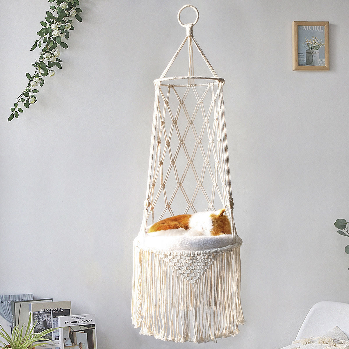 SOKO | CozyCradle Macrame Pet Bed