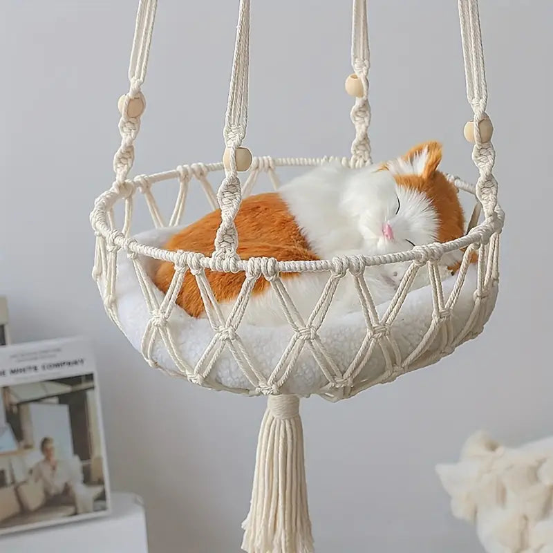 SOKO | CozyCradle Macrame Pet Bed