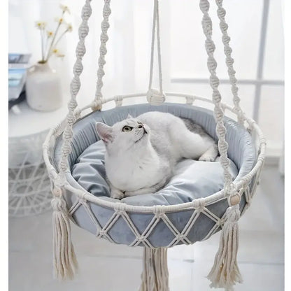 SOKO | CozyCradle Macrame Pet Bed